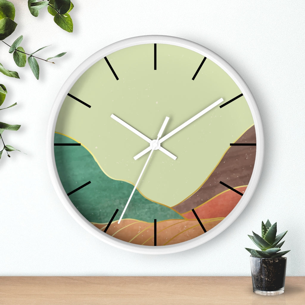 Tranquil Mountain Wall clock