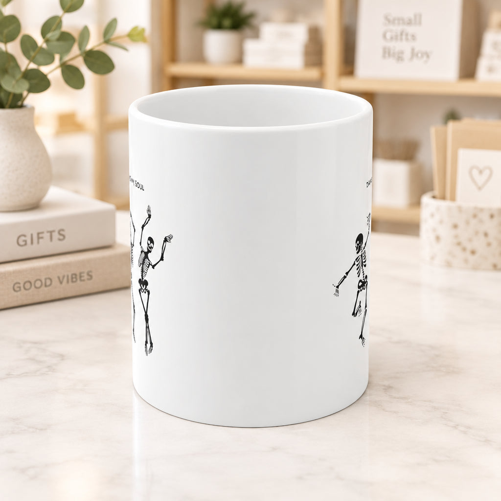 Skeletons Dancing Mug