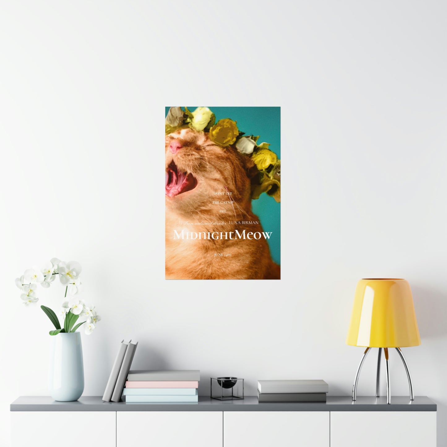 Midnight Meow Cat Movie Poster