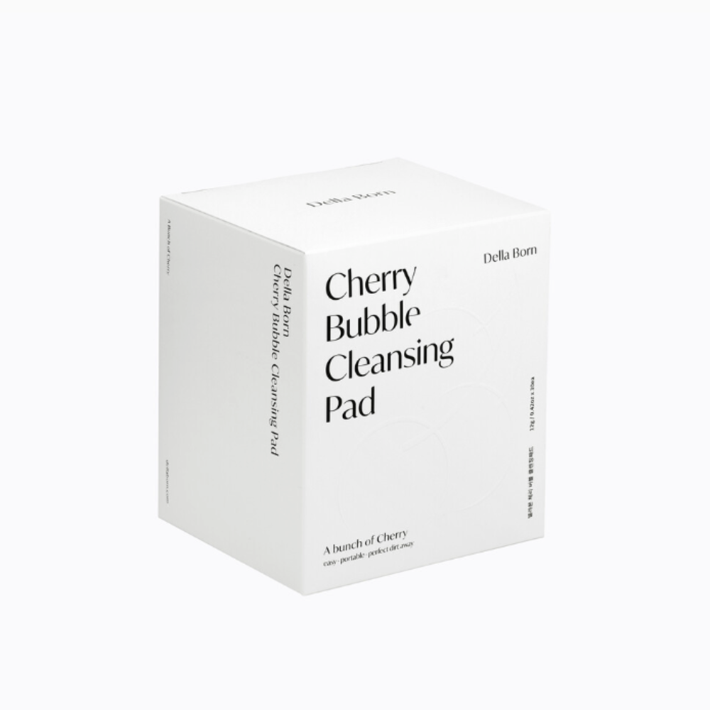 Korea Della Born Cherry Bubble Cleansing Pads