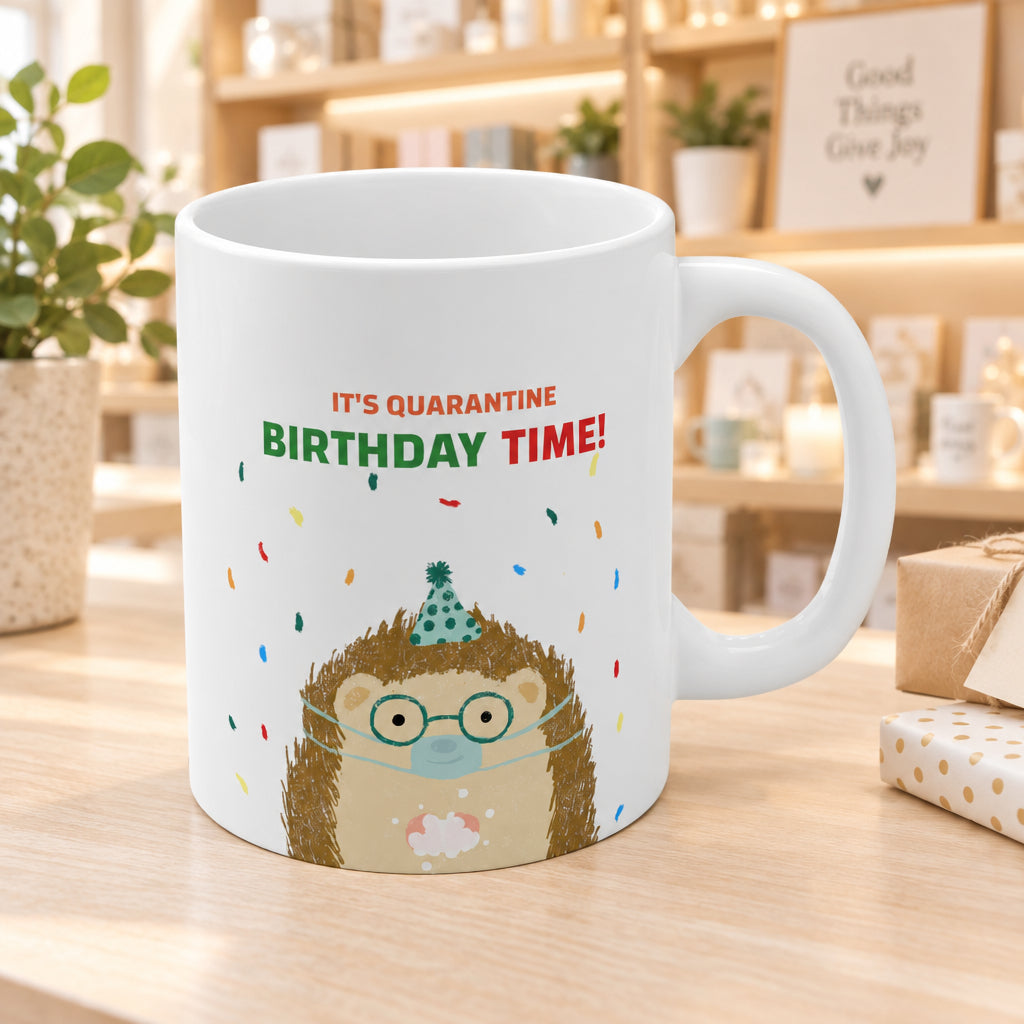 It's Quarantine Birthday Time Mug