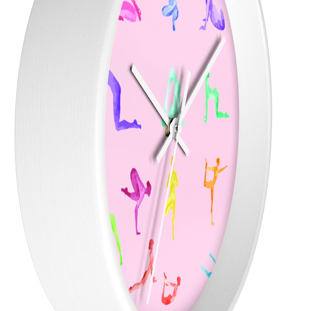 Yoga Sanctuary Wall clock
