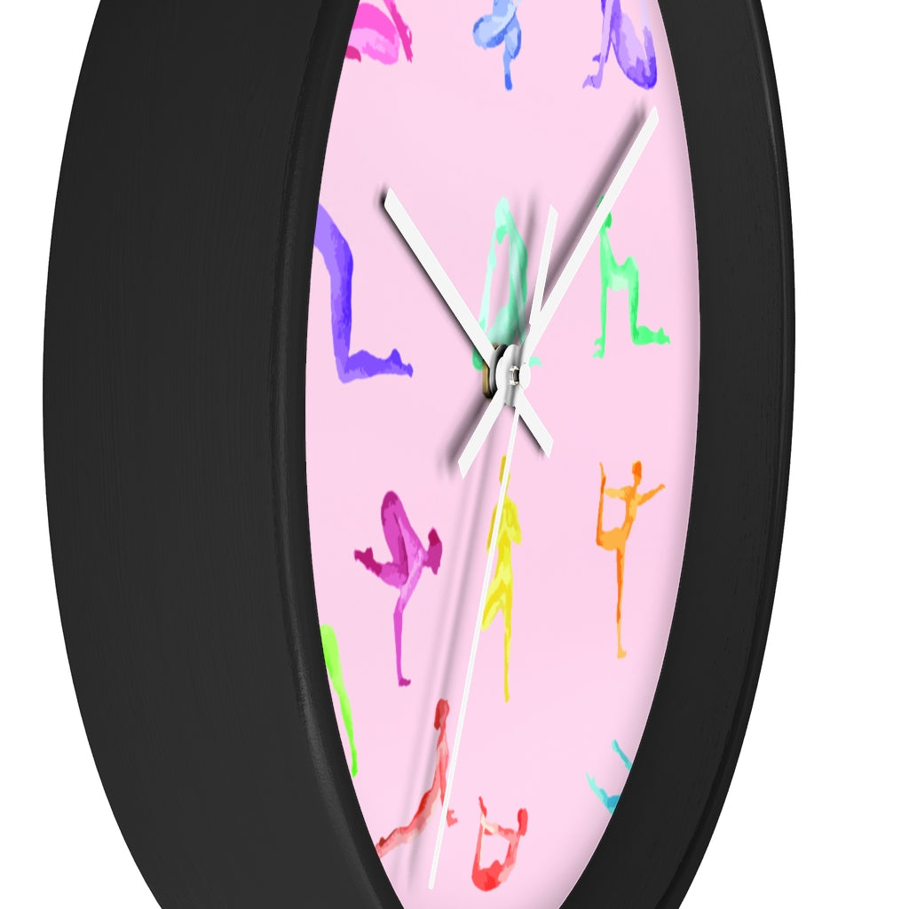 Yoga Sanctuary Wall clock