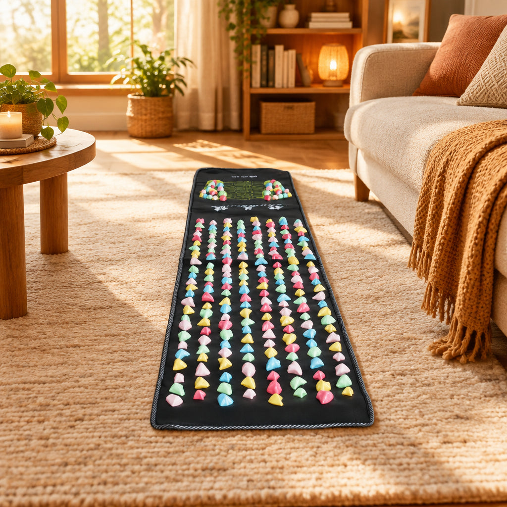 Colorful Pebble Foot Massage Health Mat