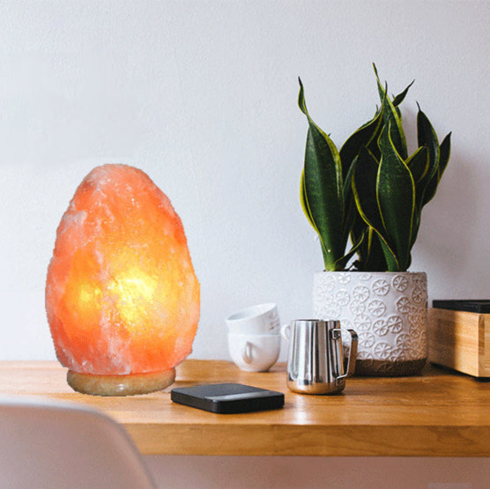 Natural Himalayan Salt Lamp Night Light USB