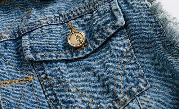 Men's Denim Jean Vest - AmtifyDirect