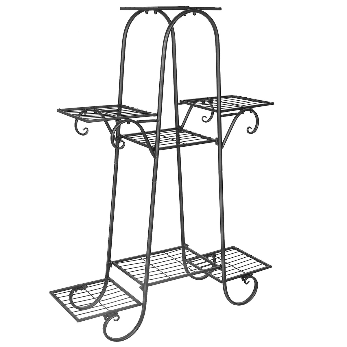 Metal 7 Pot Plant Stand