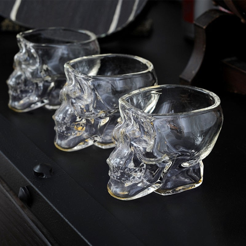 Skull Theme Glasses - 2 PCS