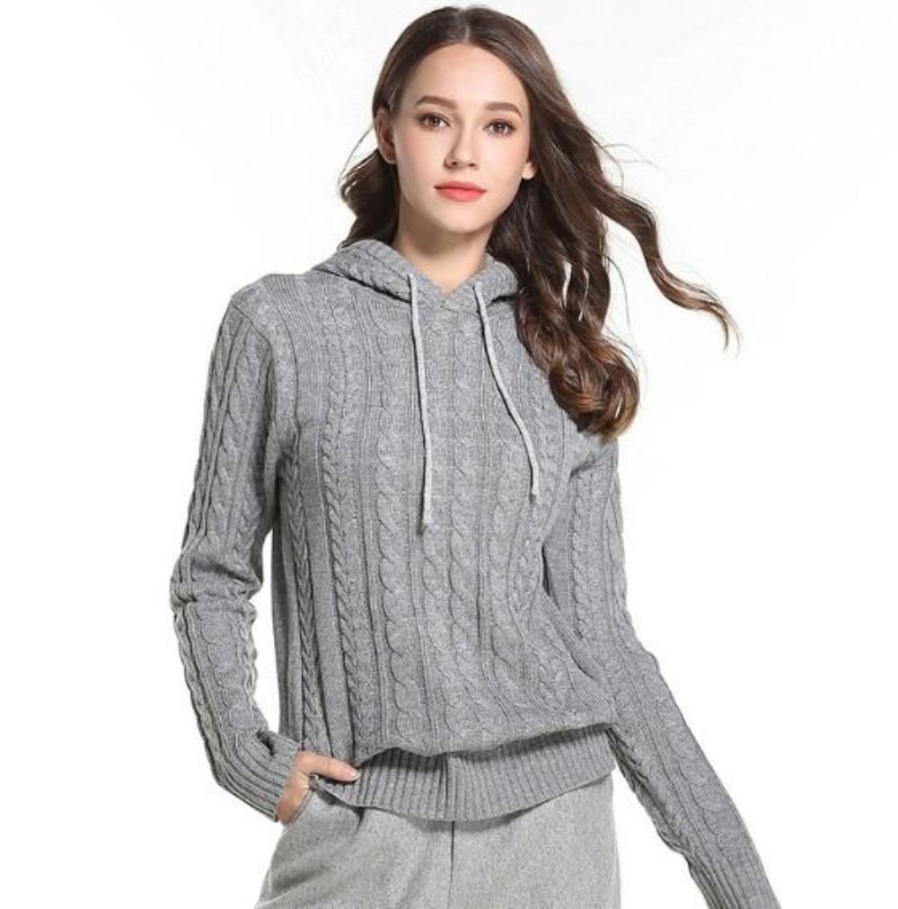 Womens Hooded Sweater