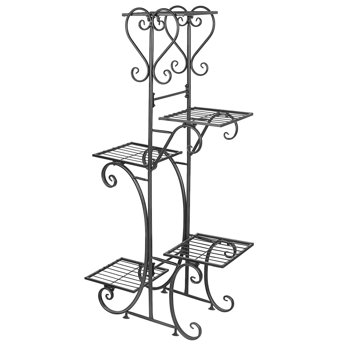 Indoor and outdoor 5 Tier Metal Plant Stand