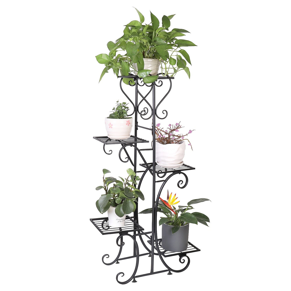 Indoor and outdoor 5 Tier Metal Plant Stand