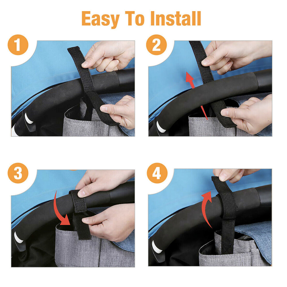 Baby Multifunctional Stroller Bottle Holder Bag