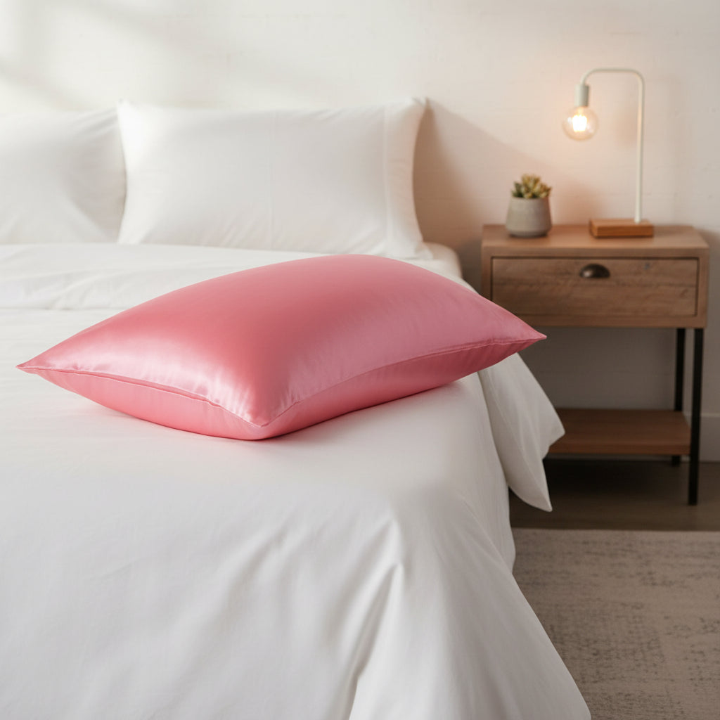 Satin Silk Ultra Soft Pillow Case - 2 Pcs Set