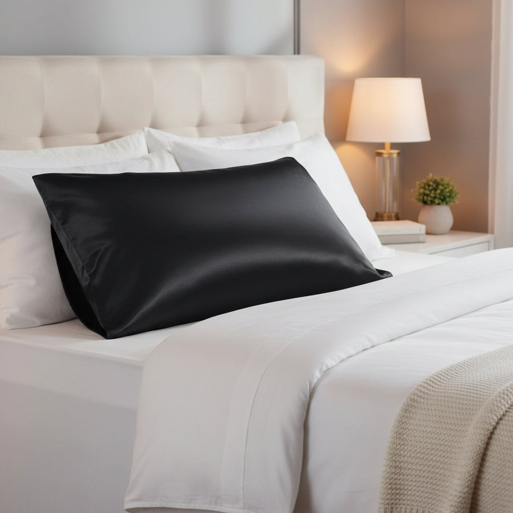 Satin Silk Ultra Soft Pillow Case - 2 Pcs Set