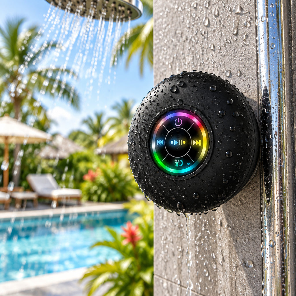 Mini Waterproof RGB Bluetooth Speaker