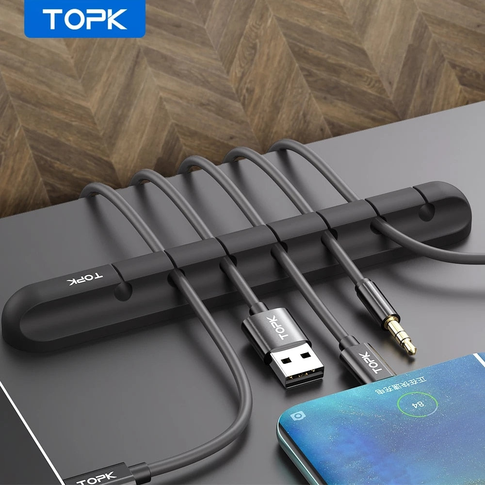 Buy 1 Get 2 Free! Universal USB Cable Organizer