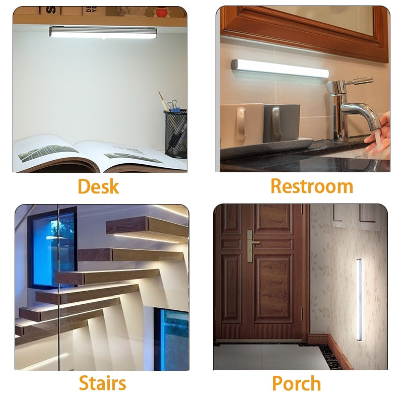 Motion Sensor Wireless LED Night Light (3 pcs set)