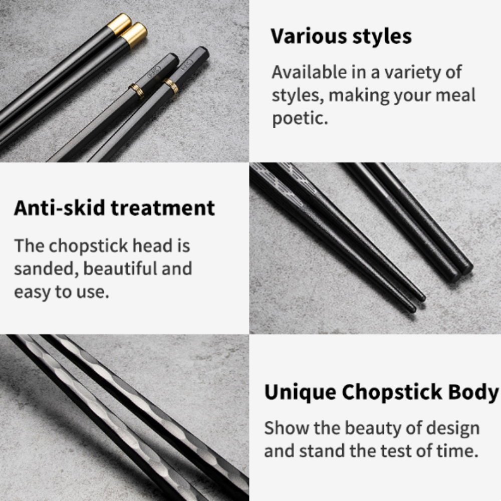 Elegant Reusable Chopsticks Set