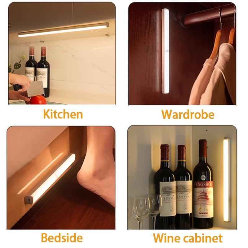 Motion Sensor Wireless LED Night Light (3 pcs set)