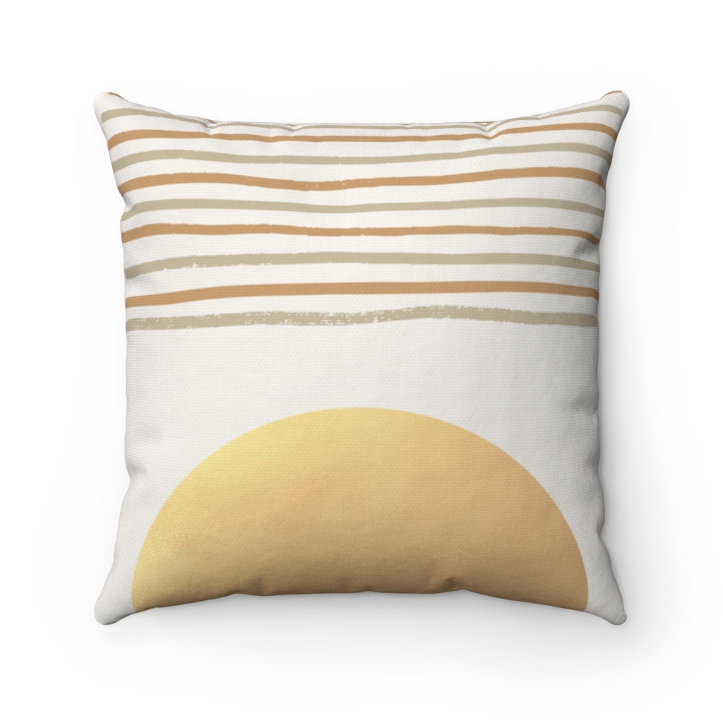 Abstract Sun with Lines Cushion Home Decoration Accents - 4 Sizes
