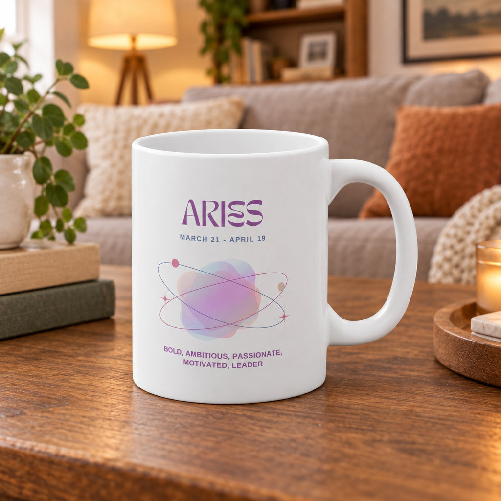 Aries Astrology Traits Mug