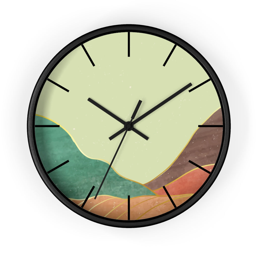 Tranquil Mountain Wall clock