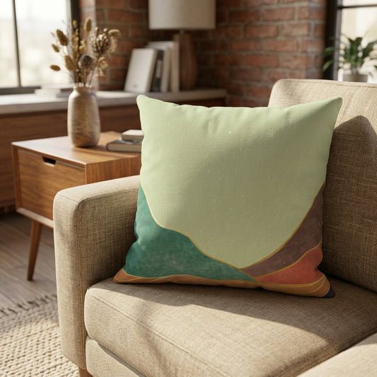 Tranquil Mountain Square Pillow - 4 Sizes