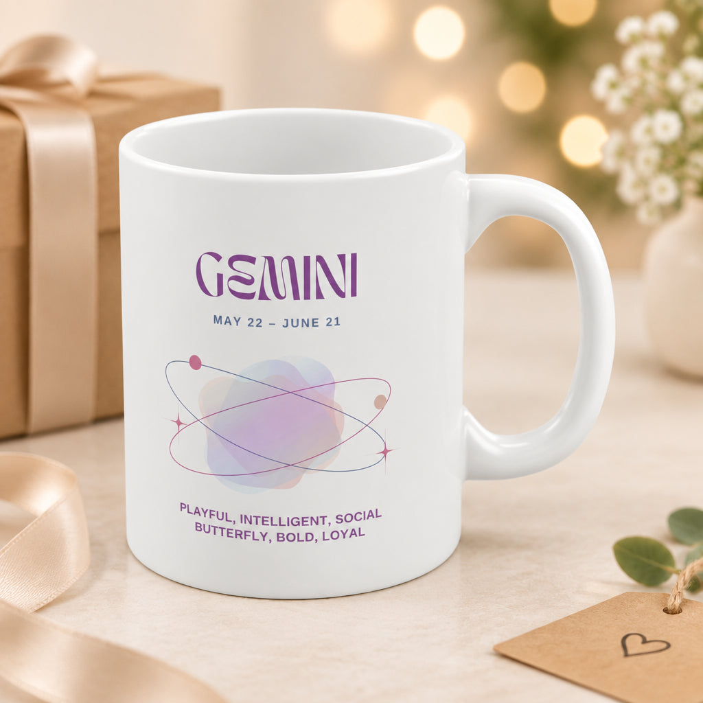 Gemini Astrology Traits Mug