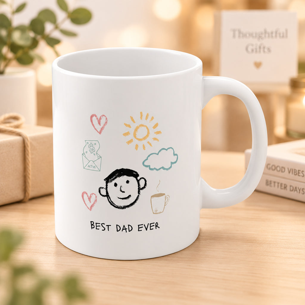 Funny Best Dad Ever Coffee Tea Mug