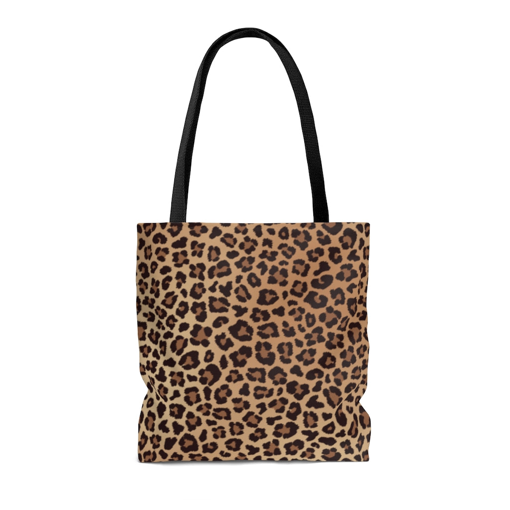 Coseey Leopard Print Animal Tote Bag