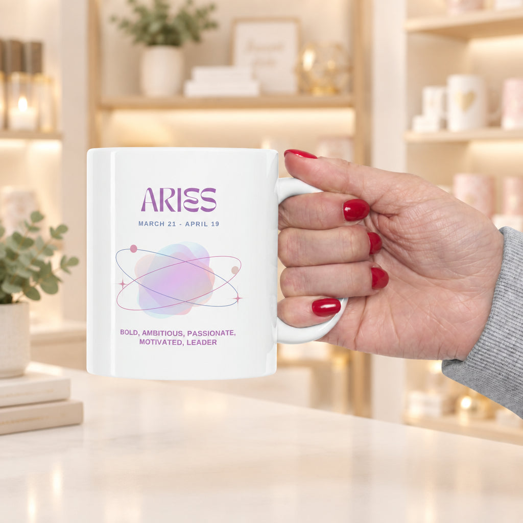 Aries Astrology Traits Mug