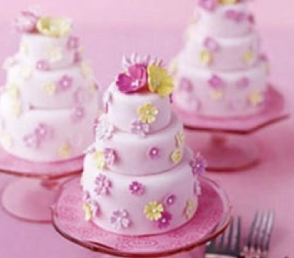 Mini 3-Tier Cupcake Pudding Cake Mold 5 pcs set