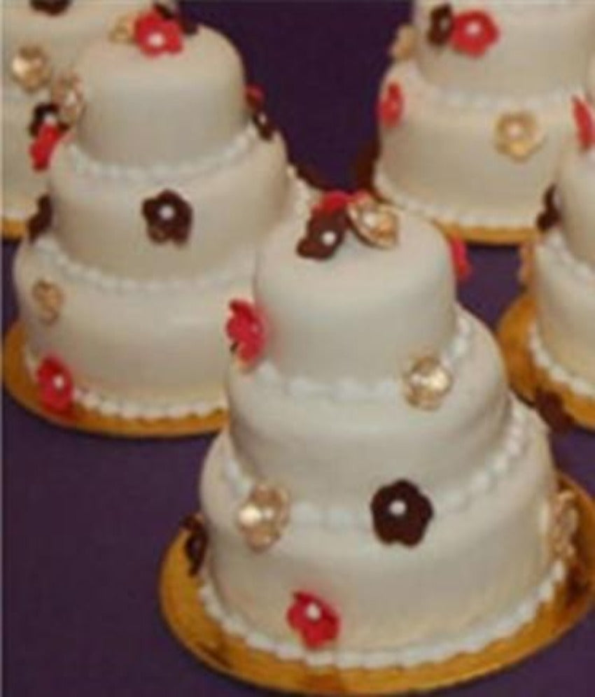 Mini 3-Tier Cupcake Pudding Cake Mold 5 pcs set