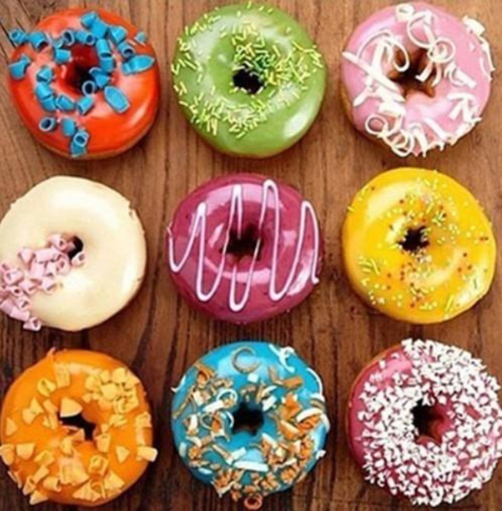 Silicone Donut Baking Mold 2 pcs set