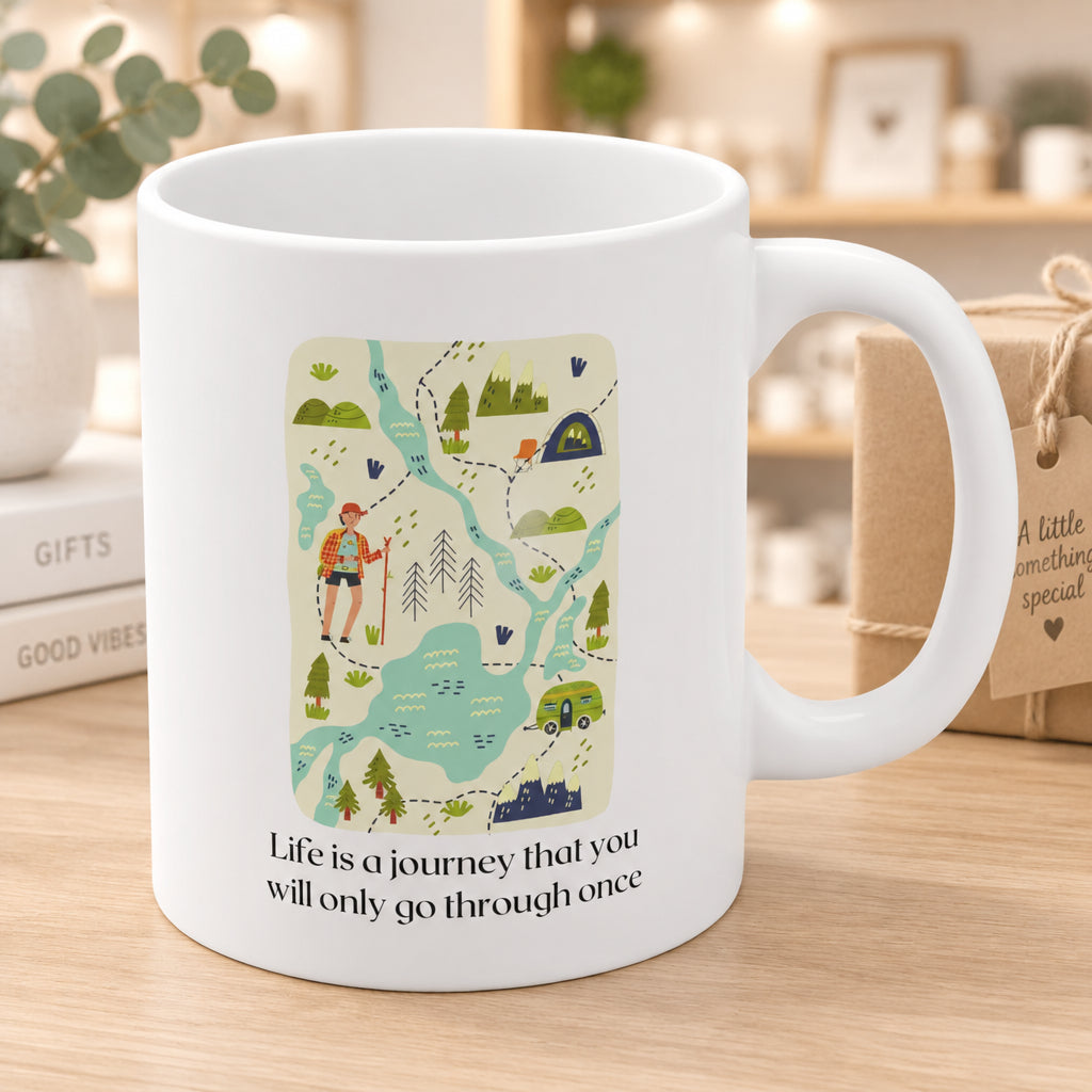 Life is a Journey Coffee Tea Mug
