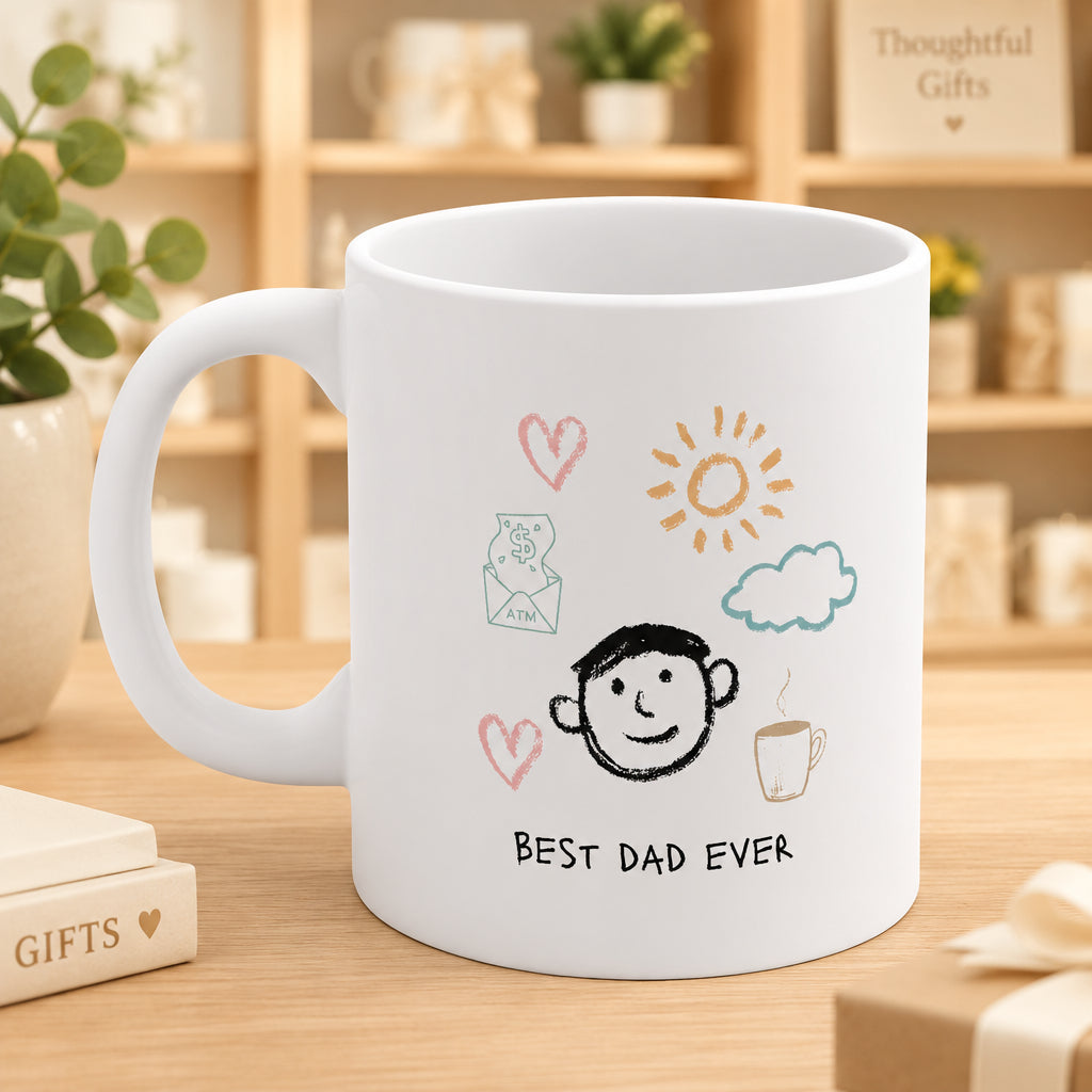 Funny Best Dad Ever Coffee Tea Mug