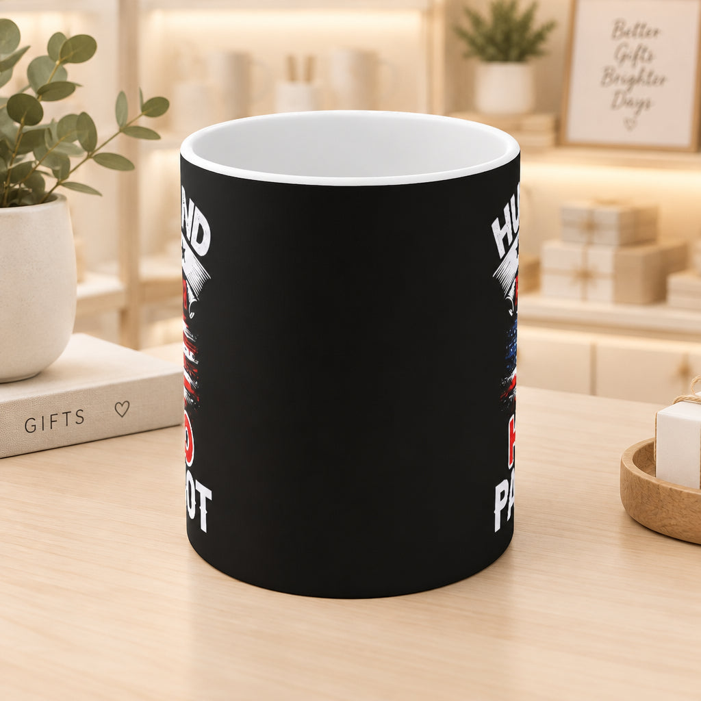 Husband, Dad, Protector, Hero, Patriot Mug