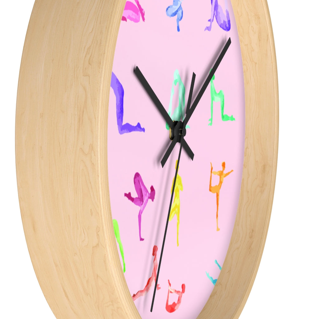 Yoga Sanctuary Wall clock