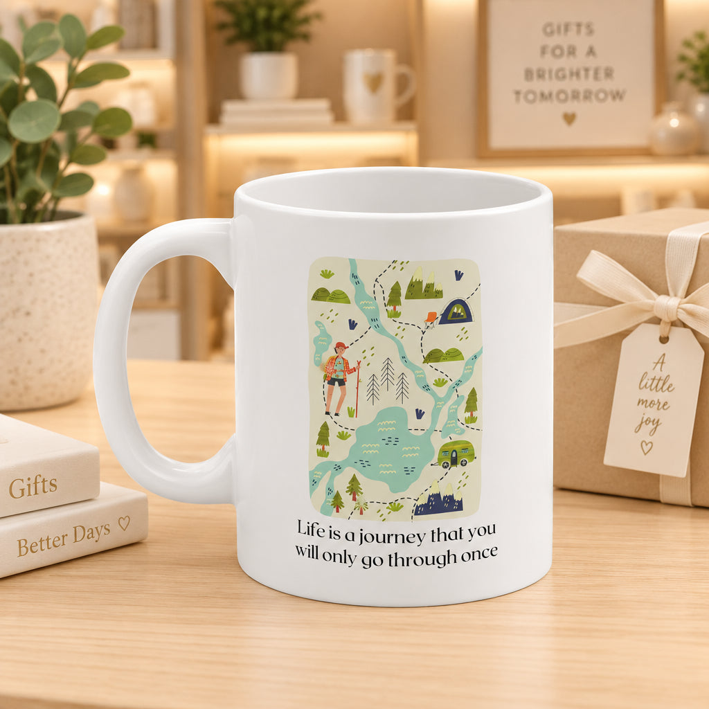Life is a Journey Coffee Tea Mug