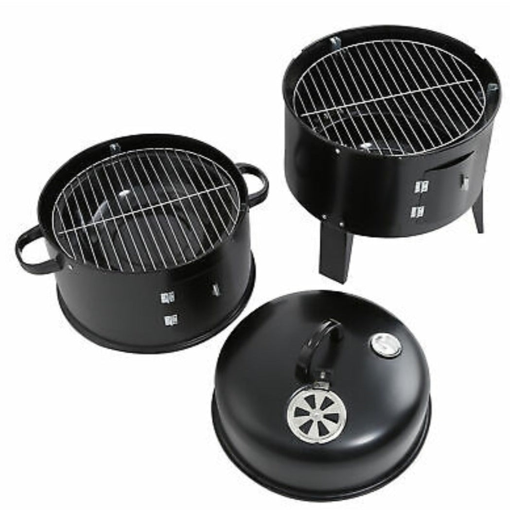 3 in 1 Multi Layer Outdoor BBQ Grill Roaster