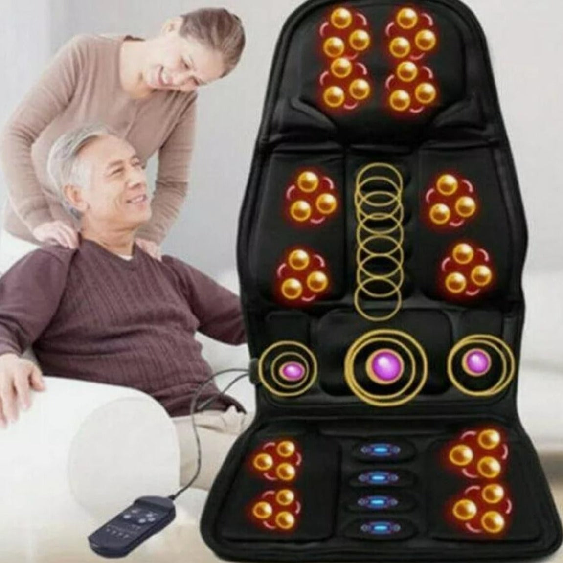 Portable Vibrating Heat Therapy Massage Cushion Mattress Onetify Portable Vibrating Heat Therapy Massage Cushion Mattress Onetify