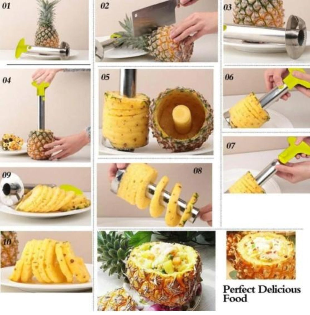 Stainless Steel Pineapple Corer Slicer