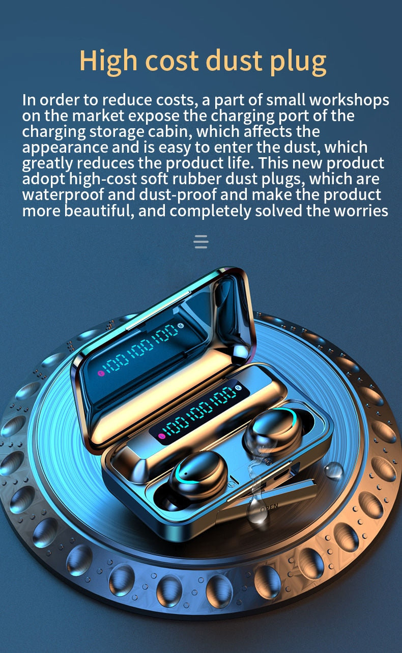 Dragon BTMAX Waterproof Bluetooth 5.1 Wireless Earbuds