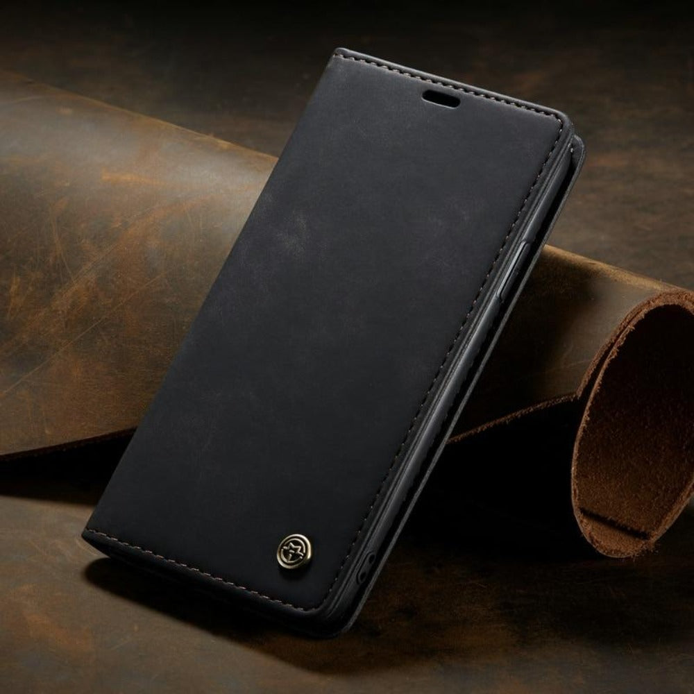 Luxury Magnetic Flip Wallet Case for iPhone