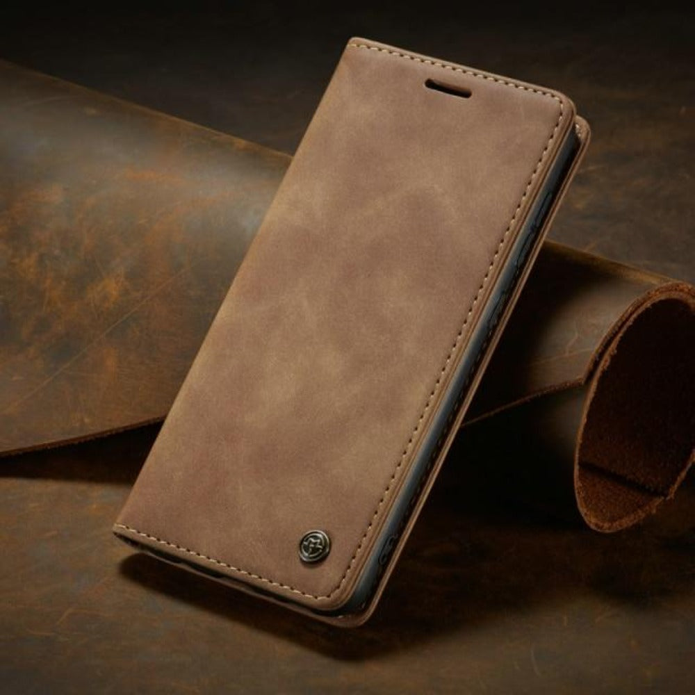 Luxury Magnetic Flip Wallet Case for iPhone