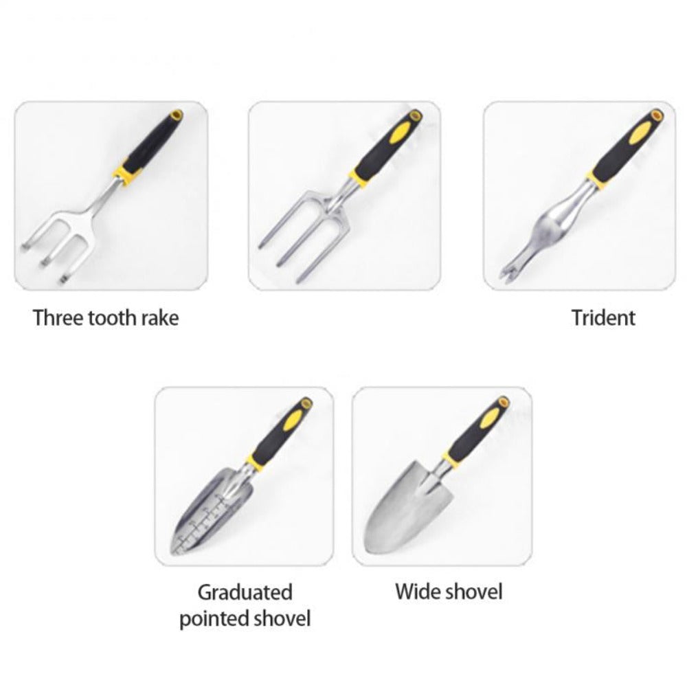 5 PCS Portable Gardening Tool Set