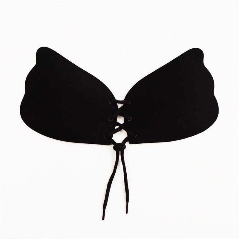 Butterfly Push Up Bra in Black