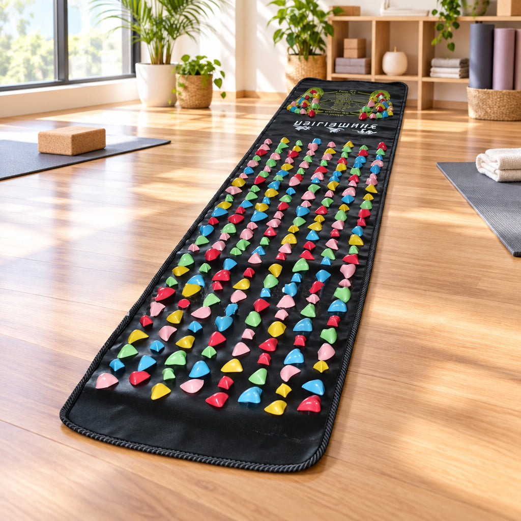 Colorful Pebble Foot Massage Health Mat