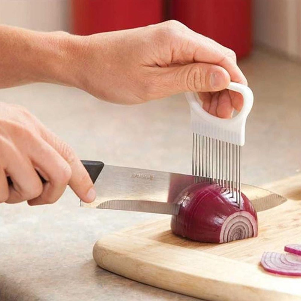 Stainless Steel Vegetable Slicer Holder 4 pcs set