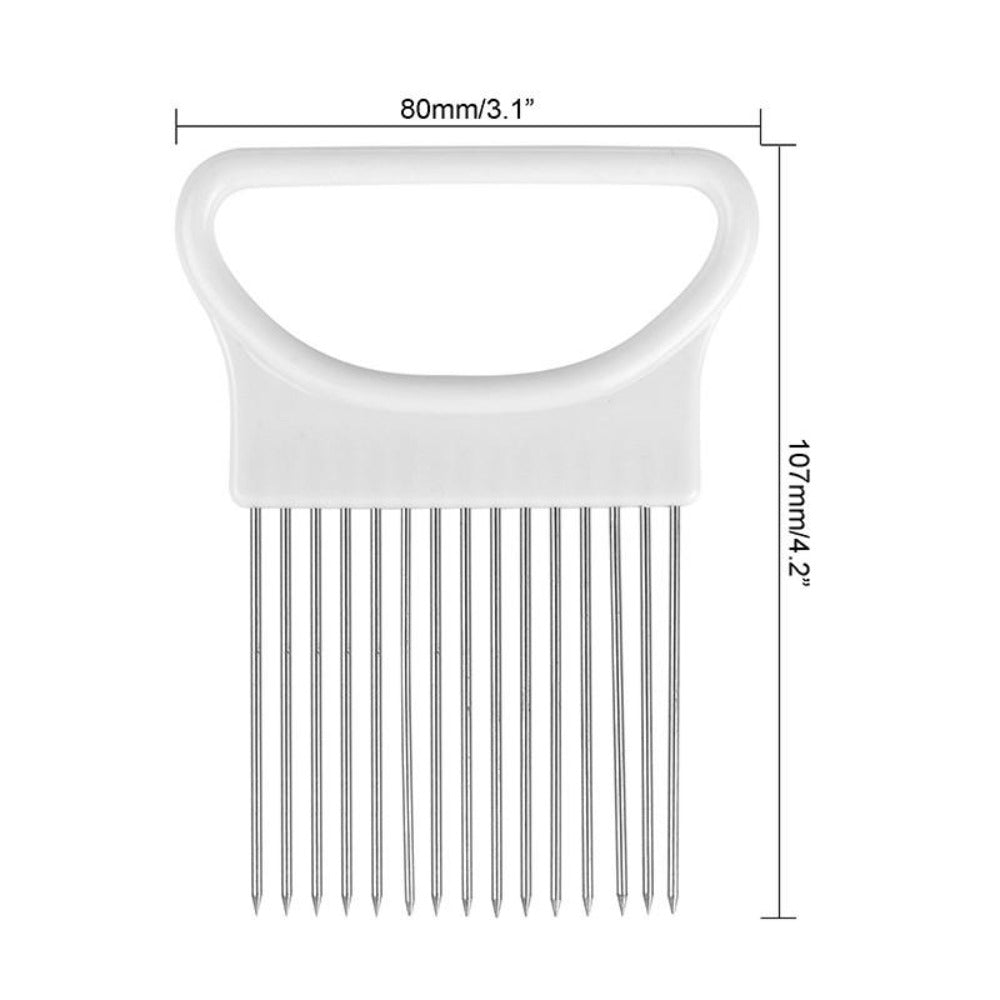 Stainless Steel Vegetable Slicer Holder 4 pcs set